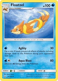 Floatzel (36) - SM - Ultra Prism (SM05)