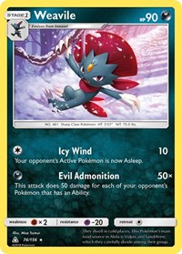 Weavile (74) - SM - Ultra Prism (SM05)