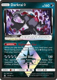 Darkrai Prism Star (77) - SM - Ultra Prism (SM05)