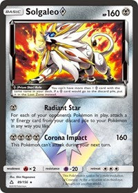 Solgaleo Prism Star (89) - SM - Ultra Prism (SM05)