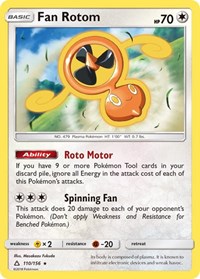 Fan Rotom (110) - SM - Ultra Prism (SM05)
