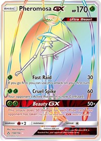 Pheromosa GX Secret Rare (158) - SM - Ultra Prism (SM05)