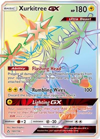 Xurkitree GX Secret Rare (160) - SM - Ultra Prism (SM05)