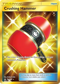 Crushing Hammer Secret Rare (166) - SM - Ultra Prism (SM05)