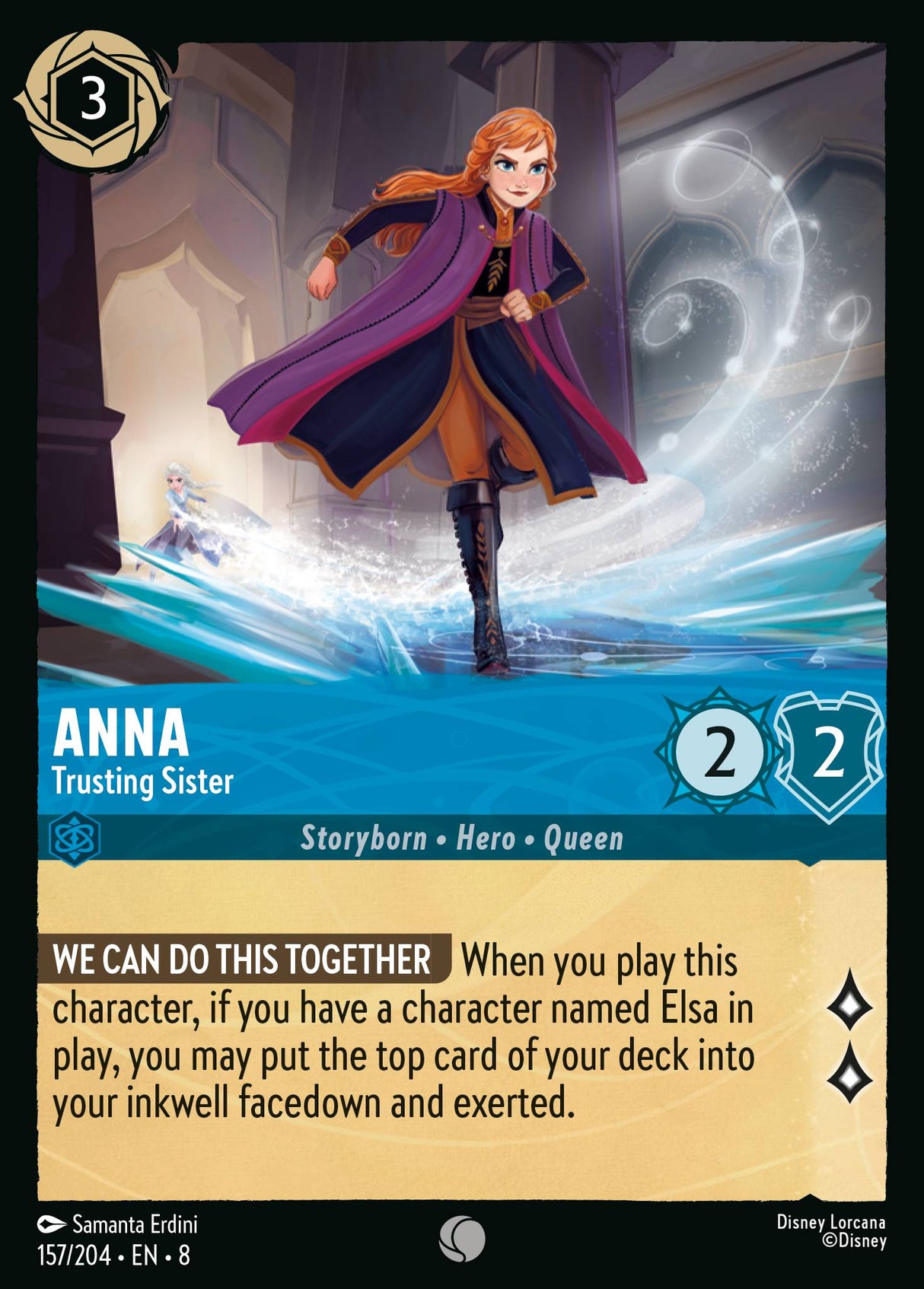 Anna - Trusting Sister - [Foil] Reign of Jafar (8)