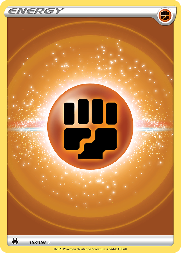 Fighting Energy (157/159) - [Holo Foil] Crown Zenith (CRZ)