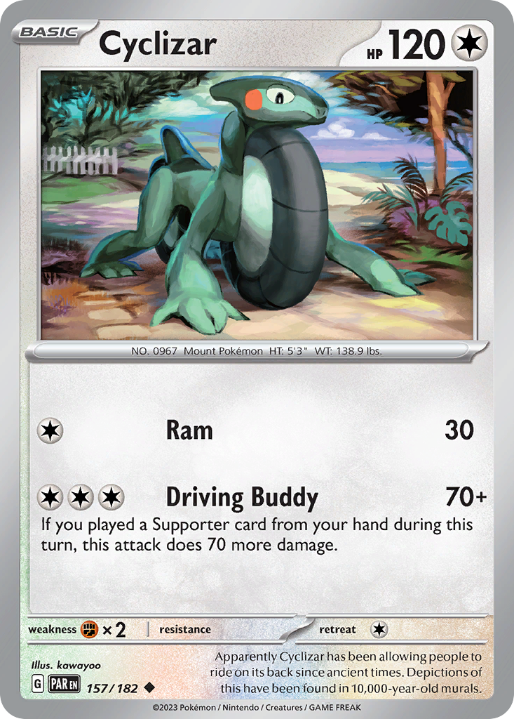 Cyclizar (157/182) - [Reverse Holo] Paradox Rift (PAR)