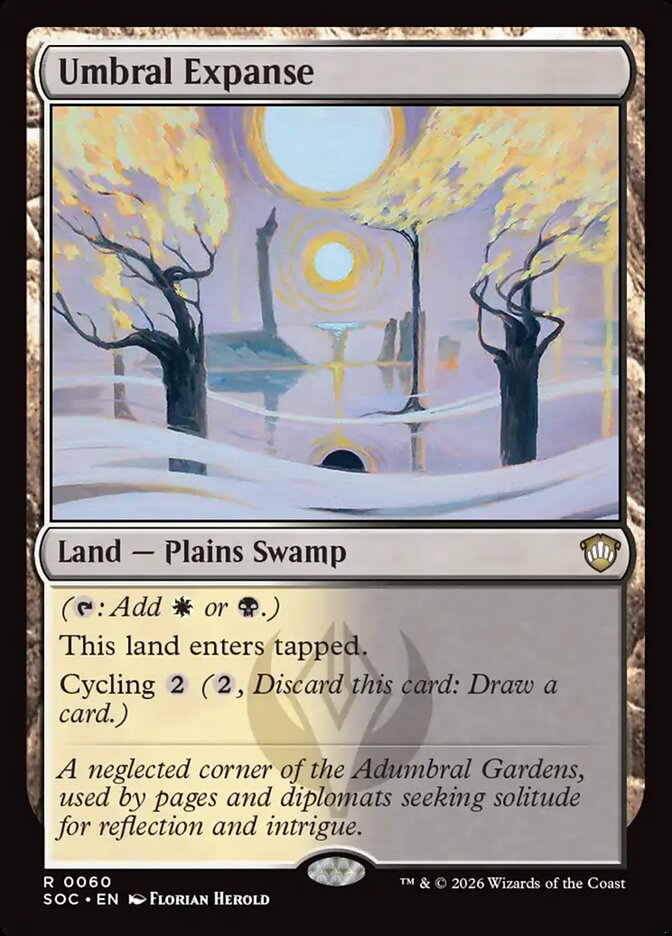 Umbral Expanse (60) - Secrets of Strixhaven Commander (SOC)