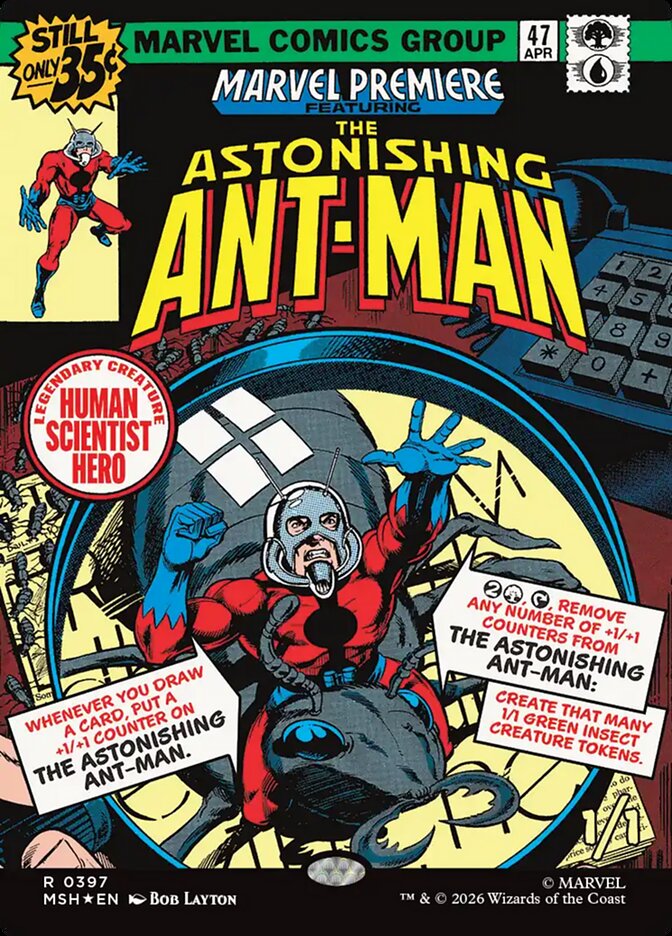 The Astonishing Ant-Man (397) - Marvel Super Heroes (MSH)