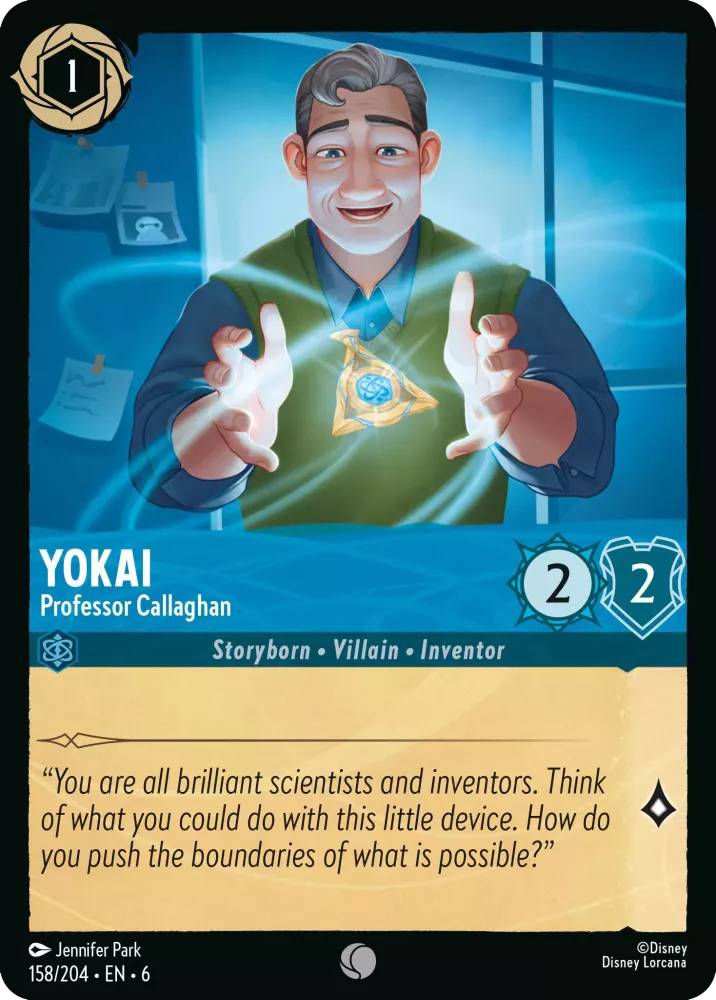 Yokai - Professor Callaghan - Azurite Sea (6)