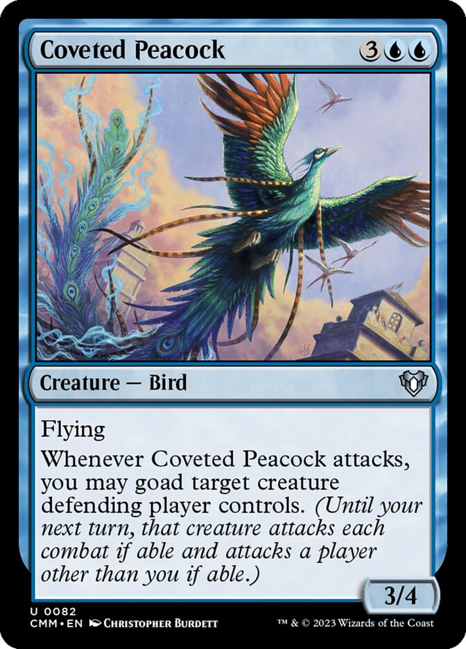 Coveted Peacock (82) - Commander Masters (CMM)