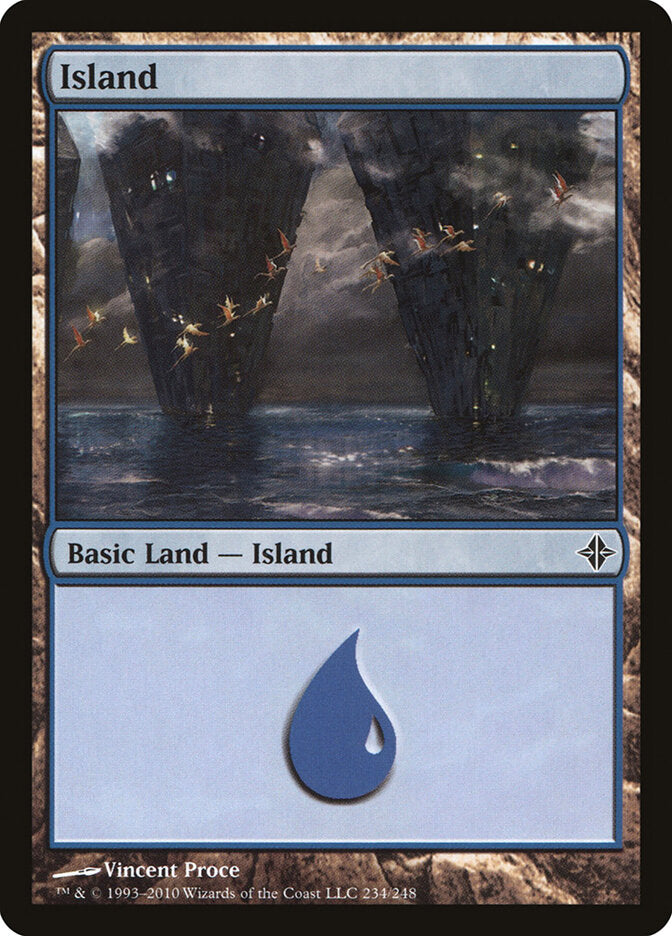 Island (234) - Rise of the Eldrazi (ROE)