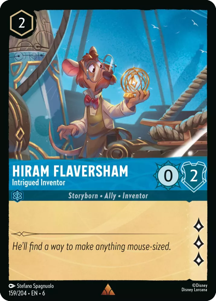 Hiram Flaversham - Intrigued Inventor - Azurite Sea (6)