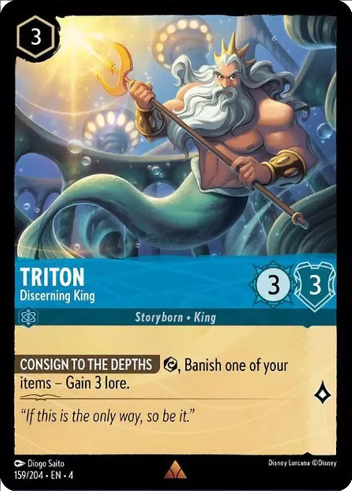 Triton - Discerning King - [Foil] Ursula's Return (4)