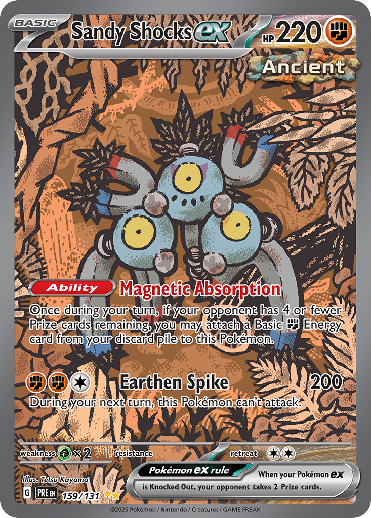 Sandy Shocks ex (159/131) - [Special Illustration Rare] Prismatic Evolutions (PRE)