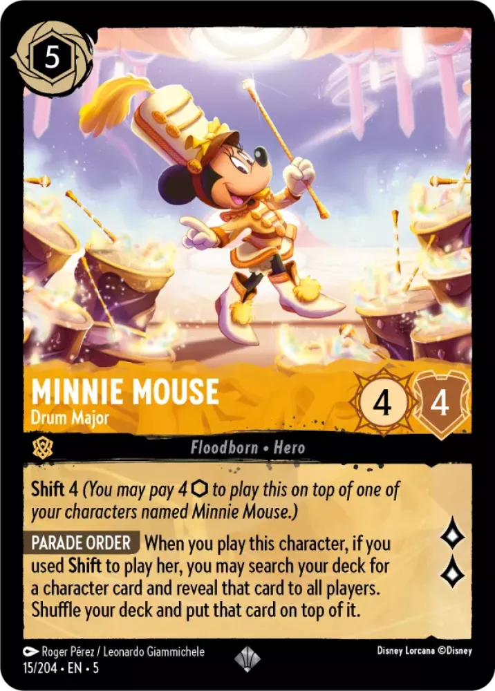 Minnie Mouse - Drum Major - Shimmering Skies (5)