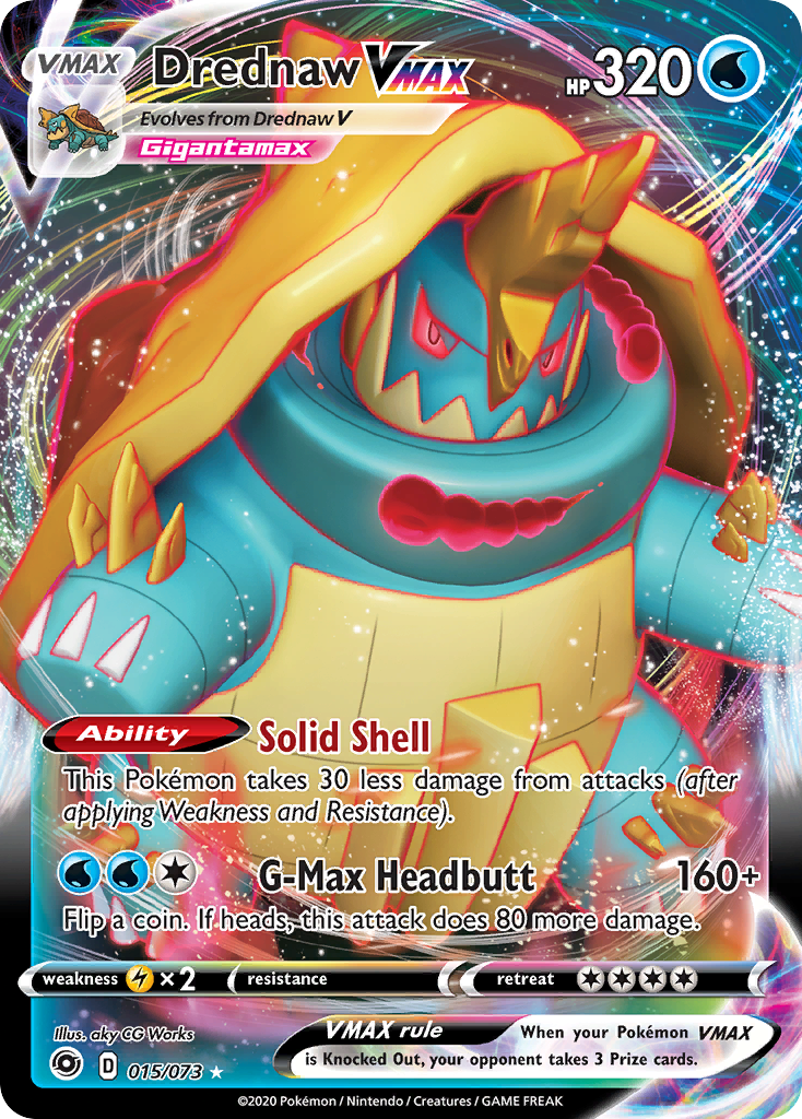 Drednaw VMAX (15/73) - [Holo Foil] Champion's Path (CPA)