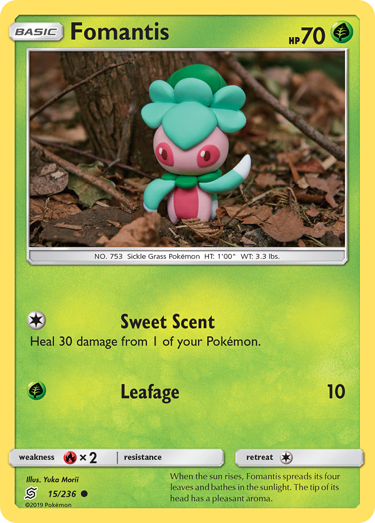 Fomantis (15/236) - [Reverse Holo] Unified Minds (UNM)