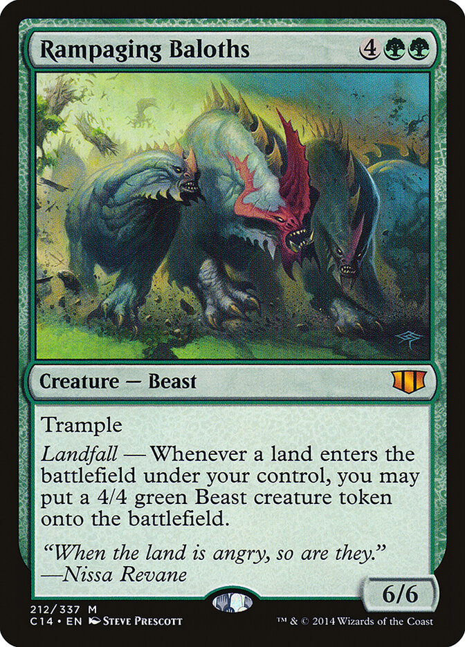 Rampaging Baloths (212) - Commander 2014 (C14)