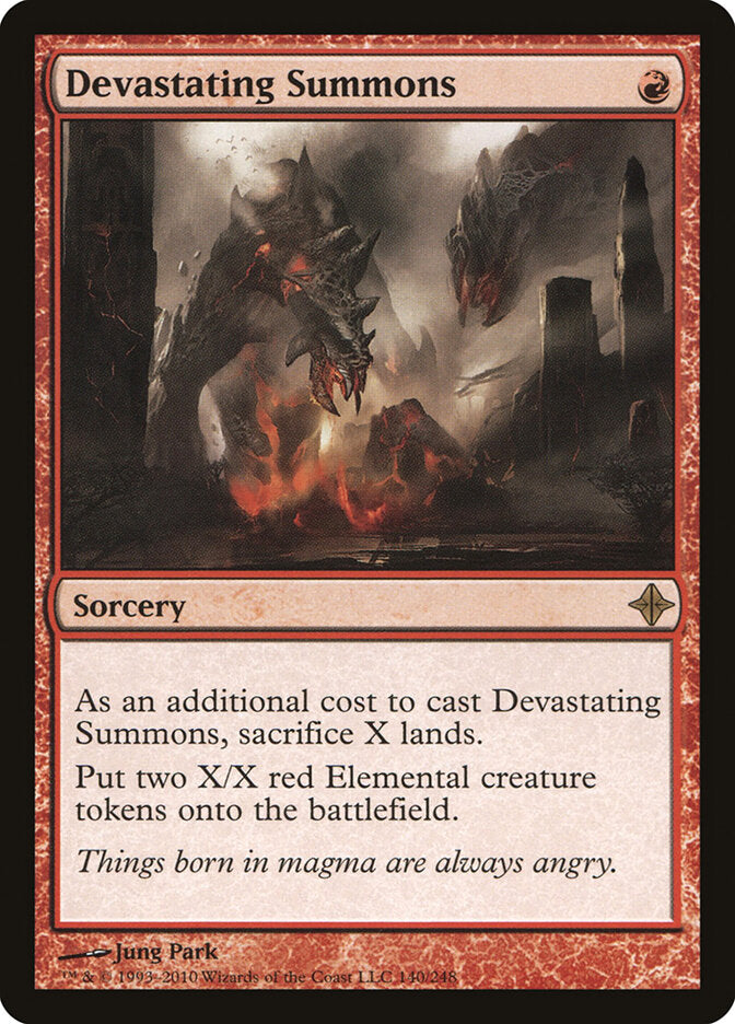 Devastating Summons (140) - Rise of the Eldrazi (ROE)