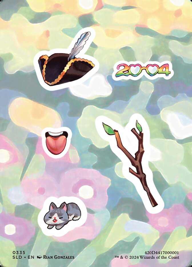 Sticker sheet (335) - Secret Lair Drop (SLD)