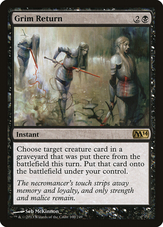 Grim Return (100) - Magic 2014 (M14)
