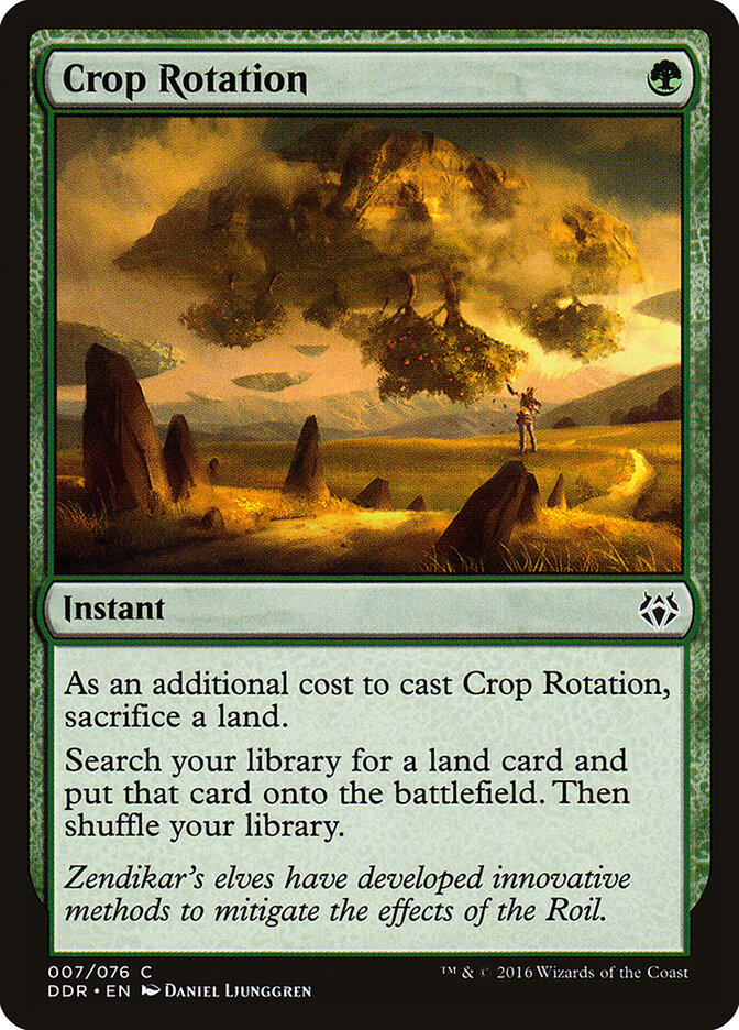 Crop Rotation (7) - Duel Decks: Nissa vs. Ob Nixilis (DDR)