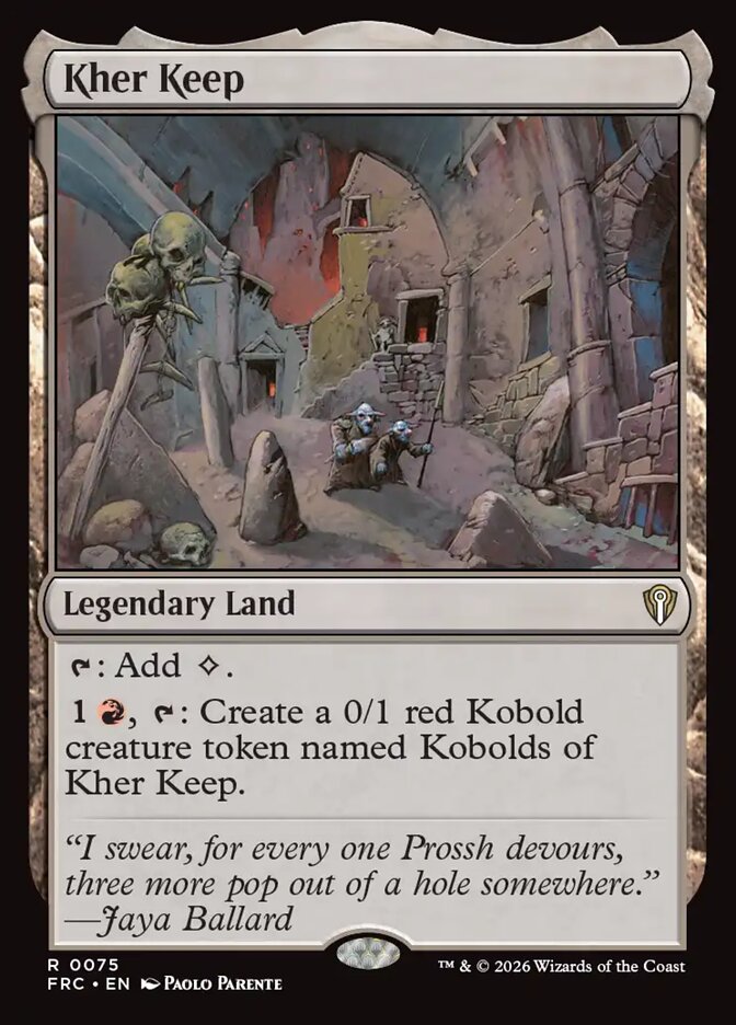 Kher Keep (75) - Reality Fracture Commander (FRC)