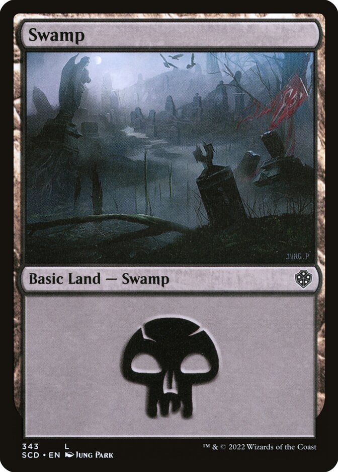 Swamp (343) - Starter Commander Decks (SCD)
