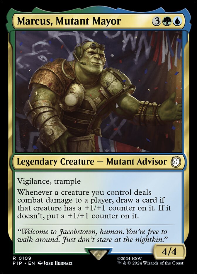 Marcus, Mutant Mayor - [Foil] Fallout (PIP)