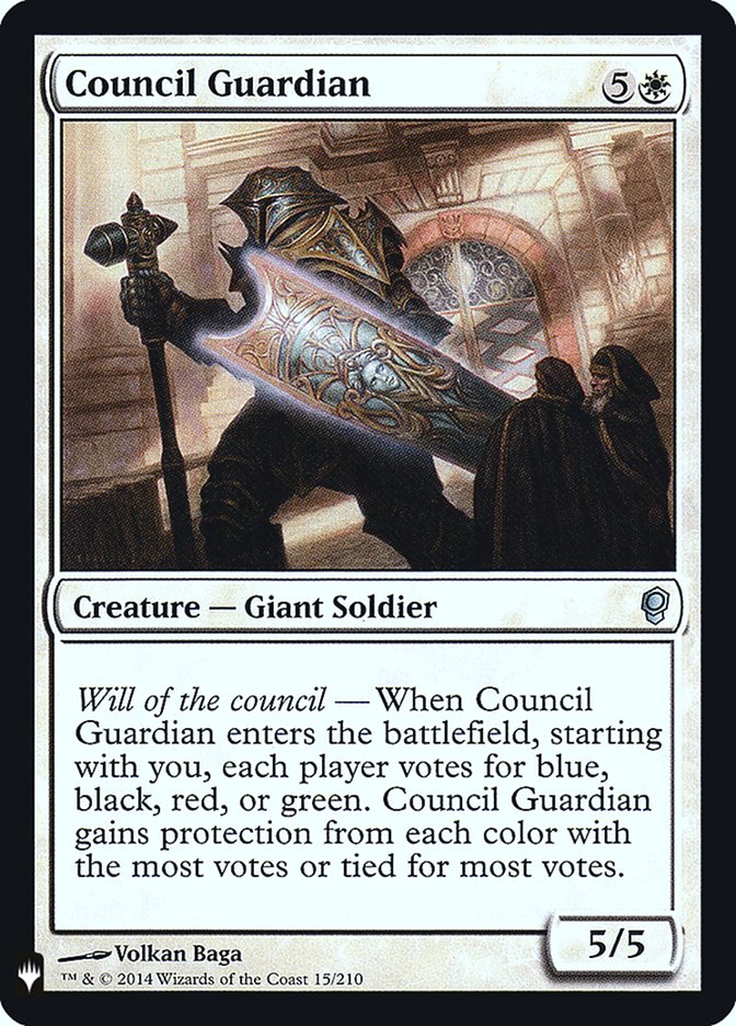 Council Guardian - [Foil] The List (PLST)