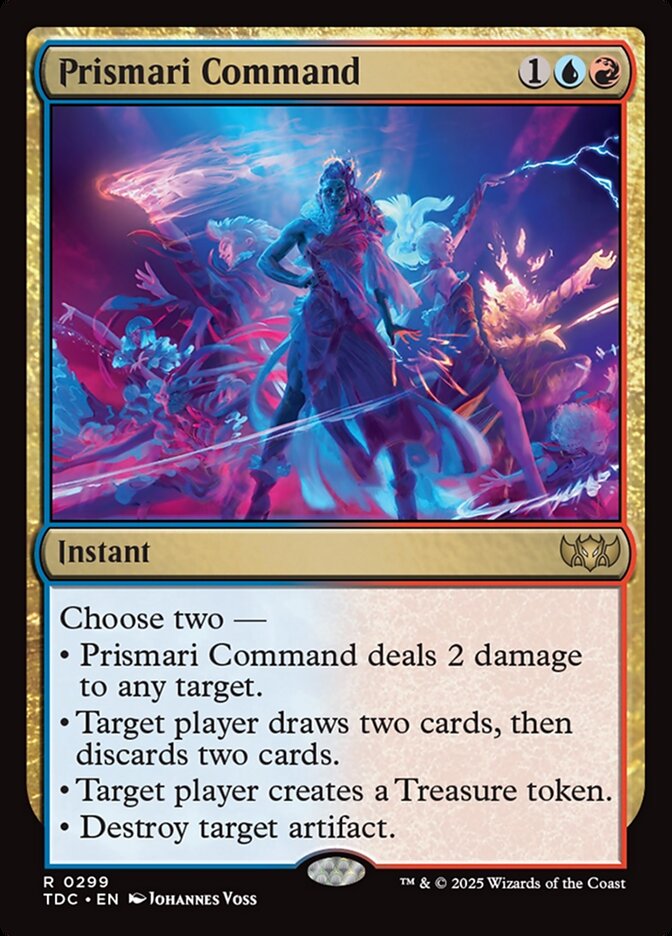 Prismari Command (299) - Tarkir: Dragonstorm Commander (TDC)