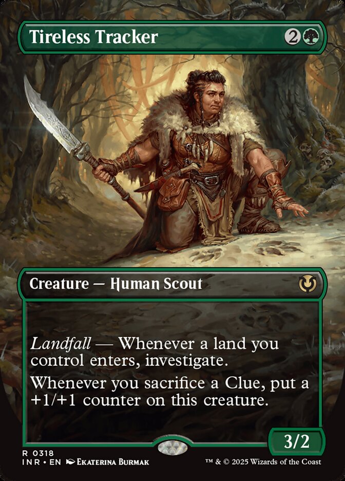 Tireless Tracker - [Foil, Borderless] Innistrad Remastered (INR)