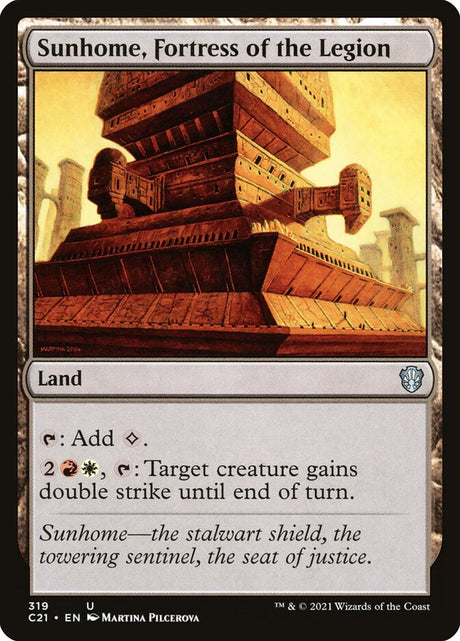 Sunhome, Fortress of the Legion (319) - Commander 2021 (C21)