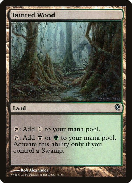 Tainted Wood (78) - Duel Decks: Jace vs. Vraska (DDM)