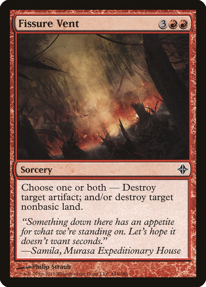 Fissure Vent (144) - Rise of the Eldrazi (ROE)