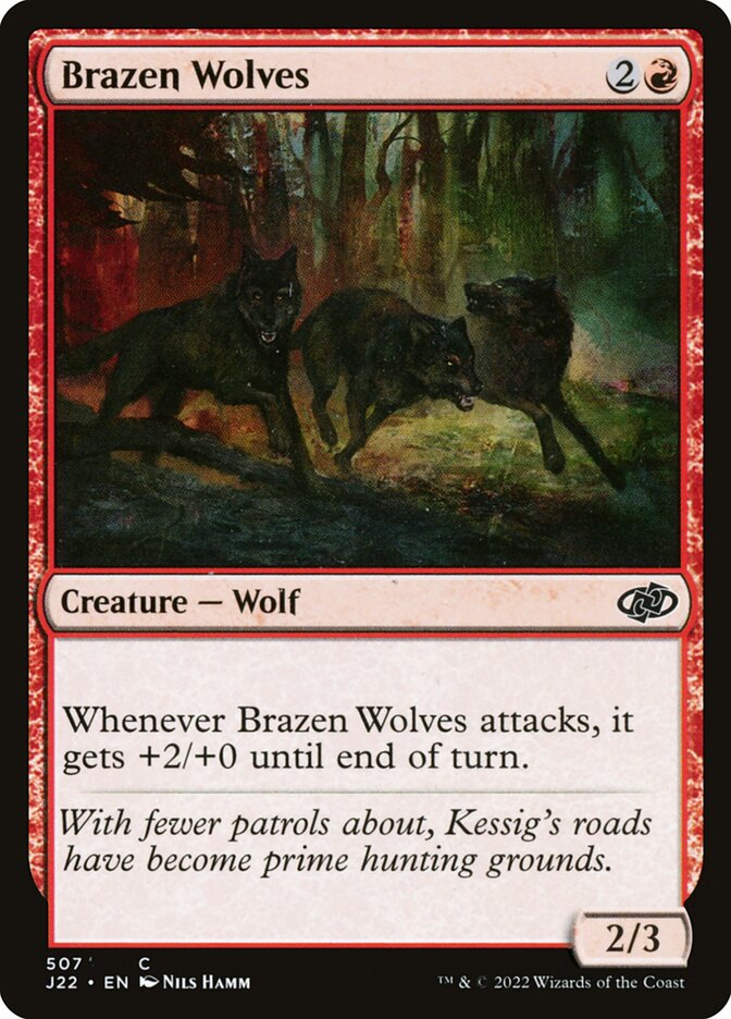 Brazen Wolves (507) - Jumpstart 2022 (J22)