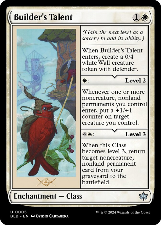 Builder's Talent - Bloomburrow (BLB)
