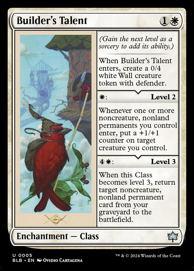 Builder's Talent (5) - Bloomburrow (BLB)