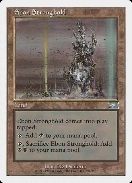Ebon Stronghold (324) - Classic Sixth Edition (6ED)