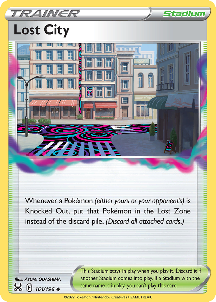 Lost City (161/196) - [Reverse Holo] Lost Origin (LOR)