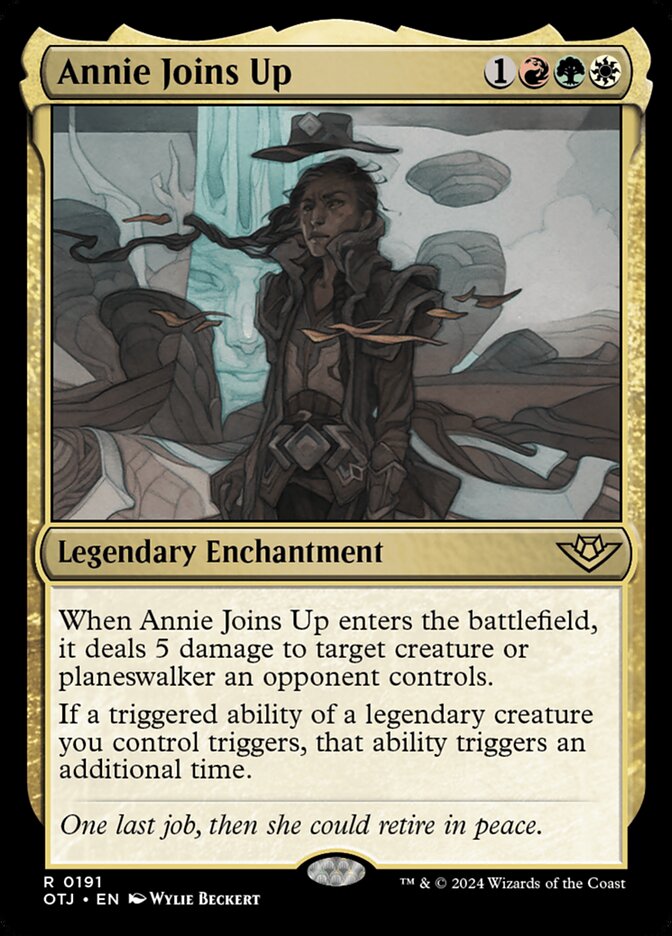 Annie Joins Up - [Foil] Outlaws of Thunder Junction (OTJ)