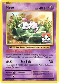 Mew - 53/108 (League Challenge) (53) - League & Championship Cards (PR)