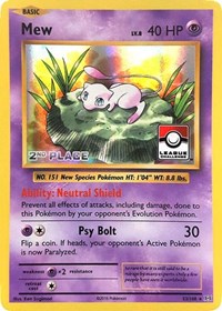 Mew - 53/108 (League Challenge) (53) - League & Championship Cards (PR)