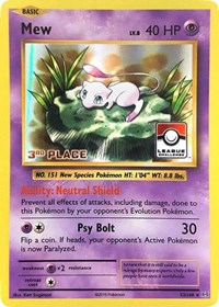 Mew - 53/108 (League Challenge) (53) - League & Championship Cards (PR)