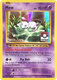 Mew - 53/108 (League Challenge) (53) - League & Championship Cards (PR)
