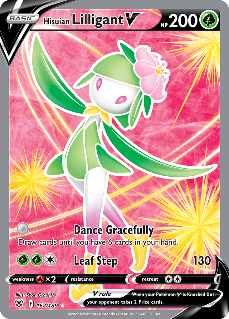Hisuian Lilligant V (162/189) - [Full Art] Astral Radiance (ASR)