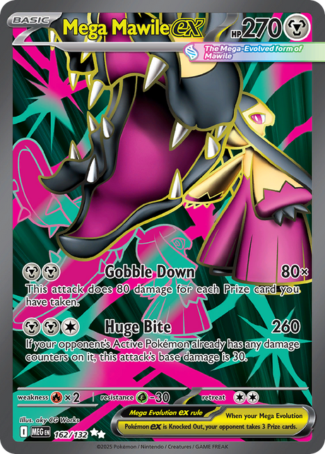 Mega Mawile ex (162/132) - [Full Art] Mega Evolution (MEG)