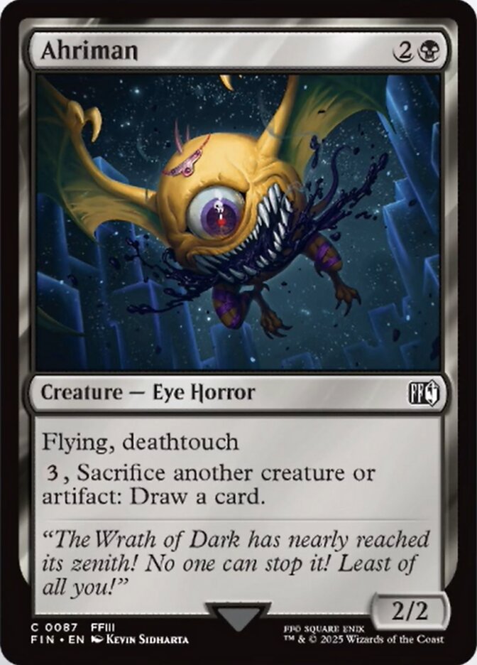 Ahriman (87) - [Foil] Final Fantasy (FIN)