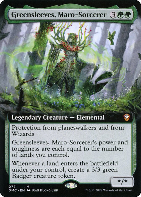 Greensleeves, Maro-Sorcerer (77) - Dominaria United Commander (DMC)
